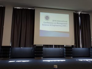 国际管理科学与工程技术国际交流大会（ICMSE）在法兰克福成功举办